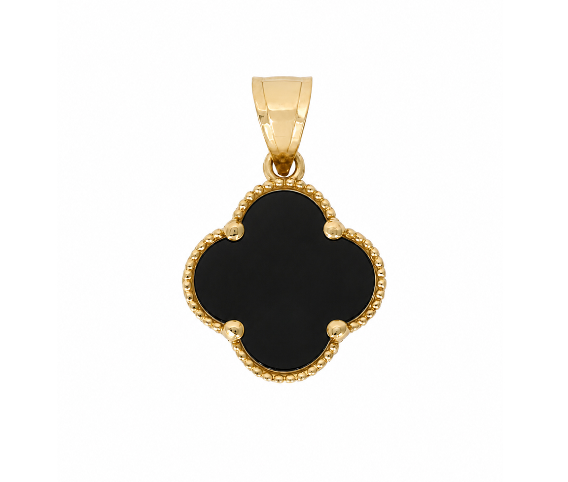 PENDENTIF TRÈFLE - MB TREPEON13 - BIJOUX D'IMPORTATION
