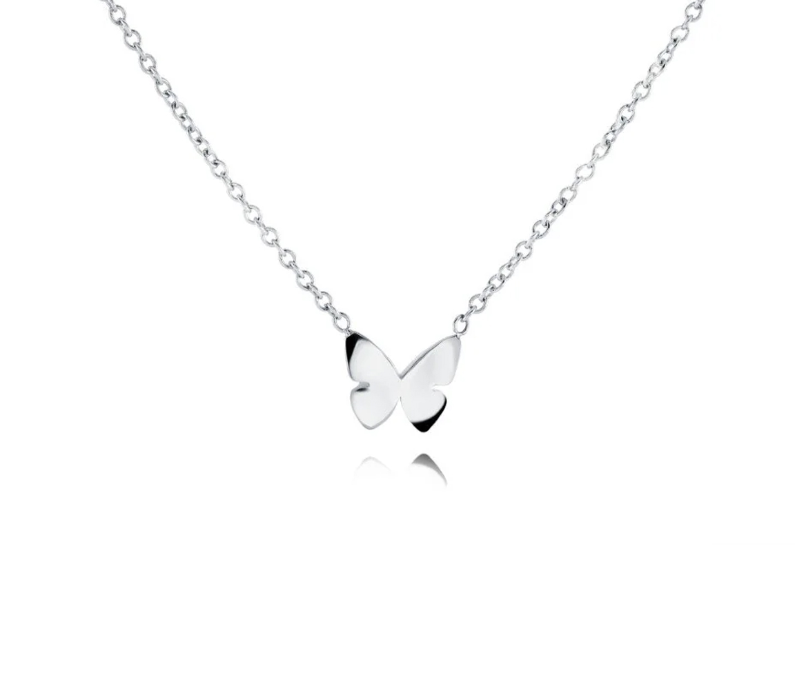 COLLIER PETIT PAPILLON - IG SWN137 - MINI-VÉLORIA