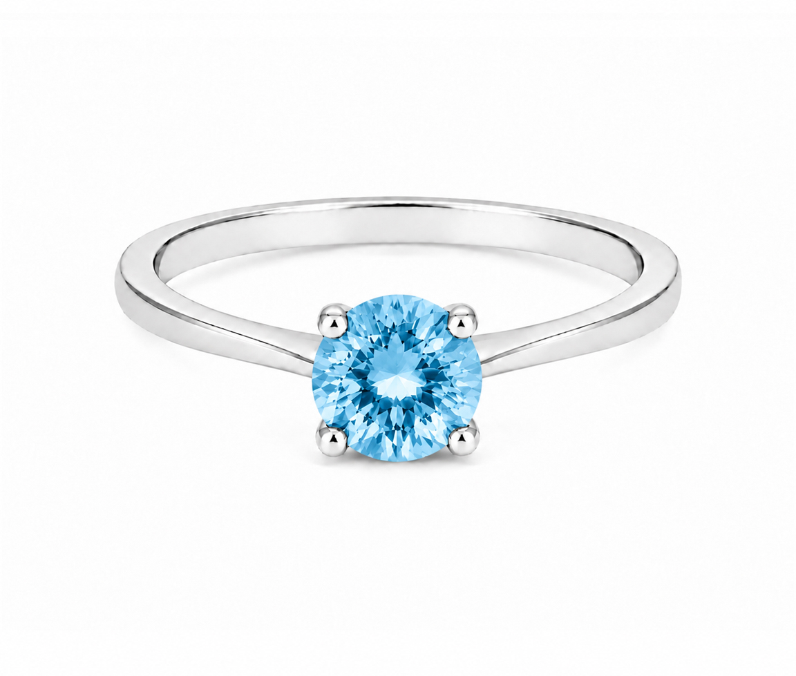 BAGUE AVEC PIERRES DE NAISSANCE VARIÉES - SC BDNA12 - BIJOUX D'IMPORTATION
