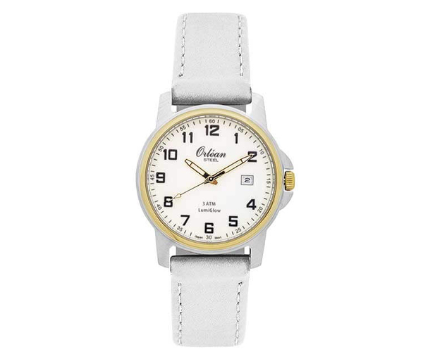 MONTRE ORLEAN ACIER 2T LUMIGLOW - BA ME3192-BC - ORLEAN