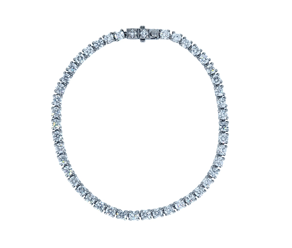 BRACELET TENNIS EN OR SERTI DE DIAMANTS DE LABORATOIRE - BH LGG048B6.5 - BEVERLY HILLS