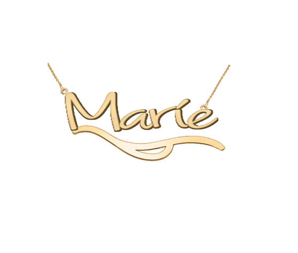 COLLIER PERSONALISE 10K - PG 60161Y14 - PERSONALIZED GEM