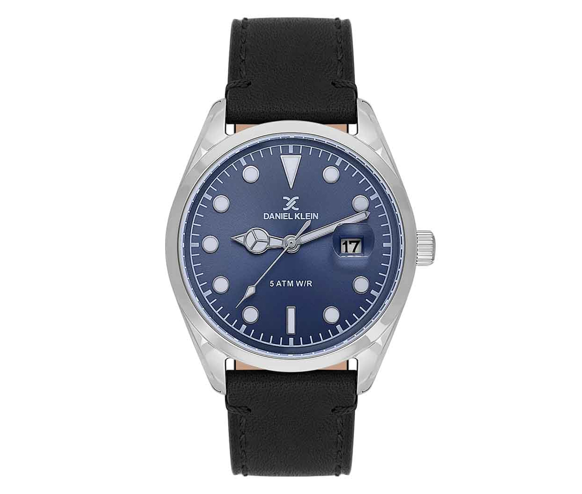 MONTRE DANIEL KLEIN AVEC BRACELET DE CUIR - BA DK13836/3 - DANIEL KLEIN