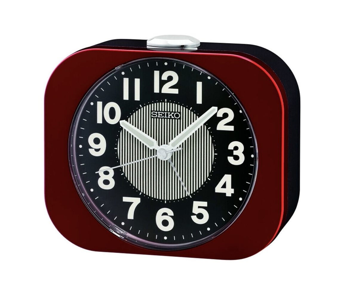 RÉVEIL MATIN SEIKO AU QUARTZ - OD QHE206R - SEIKO