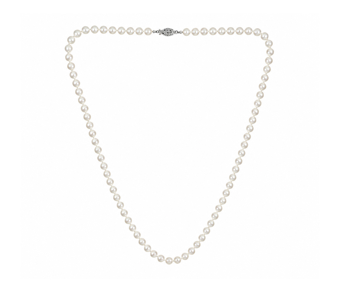 COLLIER OU BRACELET DE PERLE D'EAU DOUCE - SJ 243A555S18 - BIJOUTERIE SUISSE INC.