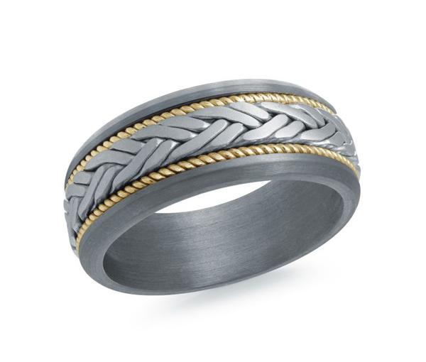 JONC EN TANTALE ET OR 14K - ML MRDTC27YW - MALO 