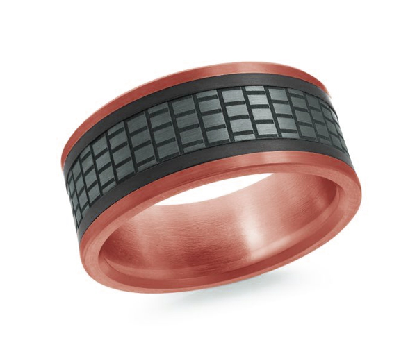 JONC EN OR 14K ET TANTALE - ML MRDTN35P - MALO 