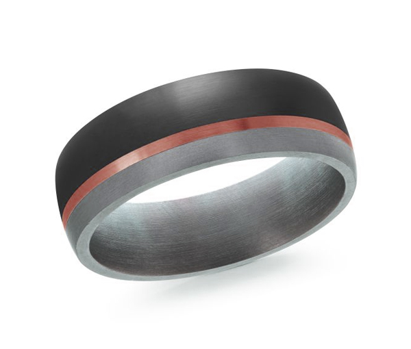 JONC EN TANTALE, FIBRE DE CARBONE ET OR - ML MRDTS2614P - MALO 