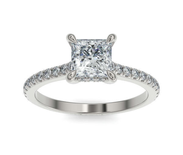 BAGUE AVEC DES DIAMANTS DE LABORATOIRE - ML FDC452W300 - MALO 