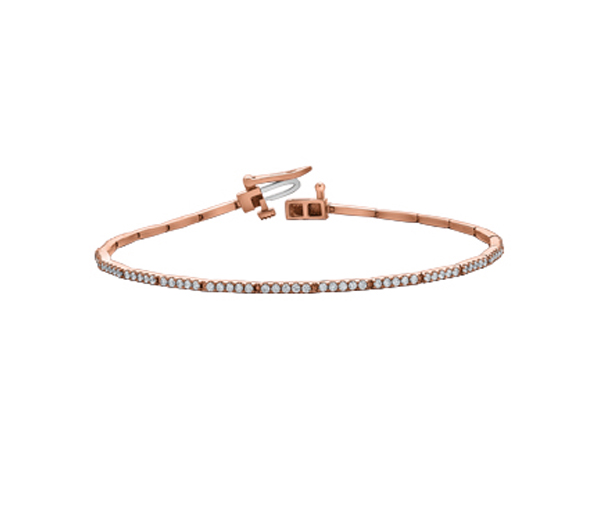 BRACELET TENNIS EN OR et DIAMANTS - CR BR916R100 - BIJOUX CANADIEN