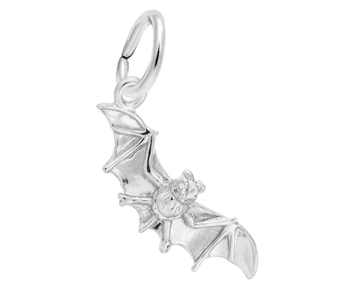 PENDENTIF CHAUVE-SOURIS 3D EN ARGENT - NU 2338ARG - NUCO/REMBRANDT 