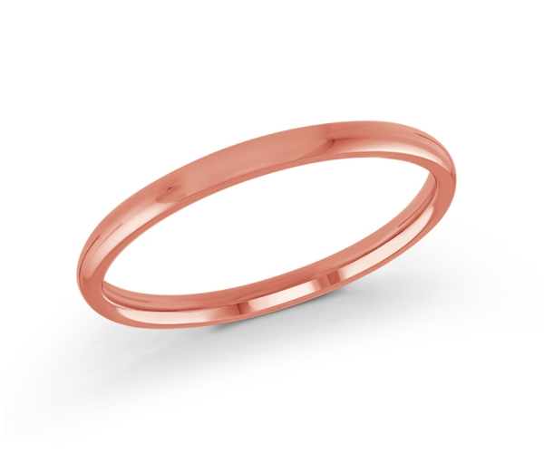 JONC DÔME UNI EN OR CONFORT FIT 2MM DE LARGEUR - ML J100/2P10 - MALO 