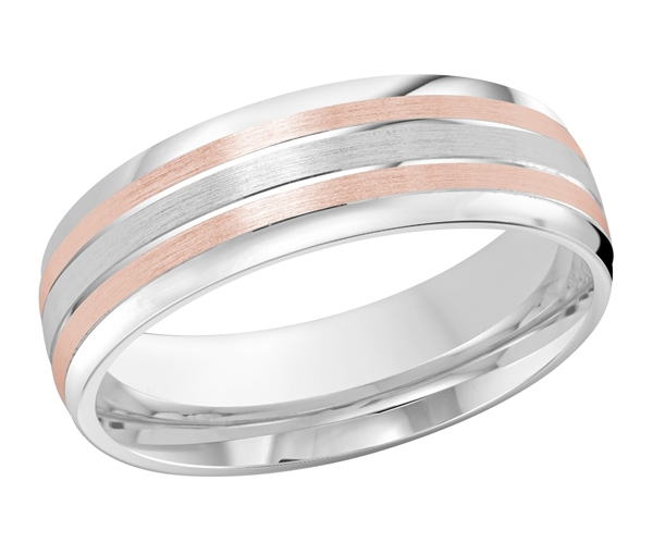 JONC EN OR À TROIS LIGNES - ML FT722/7WP1 - MALO 