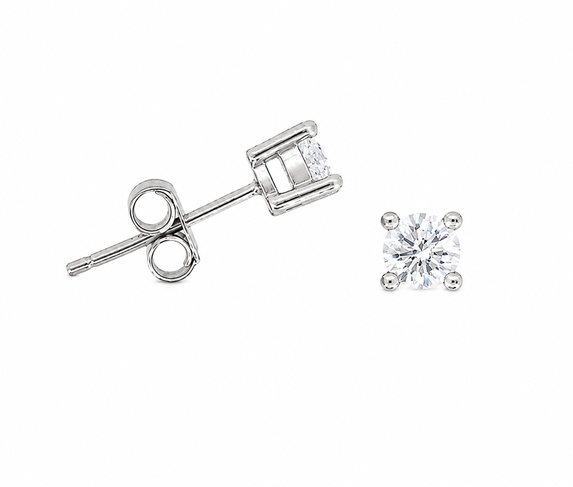 BOUCLES AVEC PIERRES DE NAISSANCE VARIÉES - SC STUNA04 - BIJOUX D'IMPORTATION