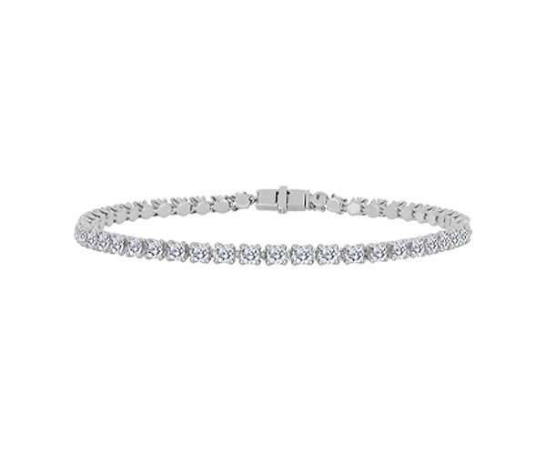 BRACELET TENNIS EN OR SERTI DE DIAMANTS DE LABORATOIRE - BH LGG048B8 - BEVERLY HILLS