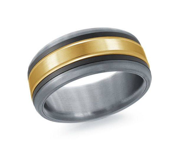 JONC EN TANTALE ET OR 14K - ML MRDTC18BY - MALO 