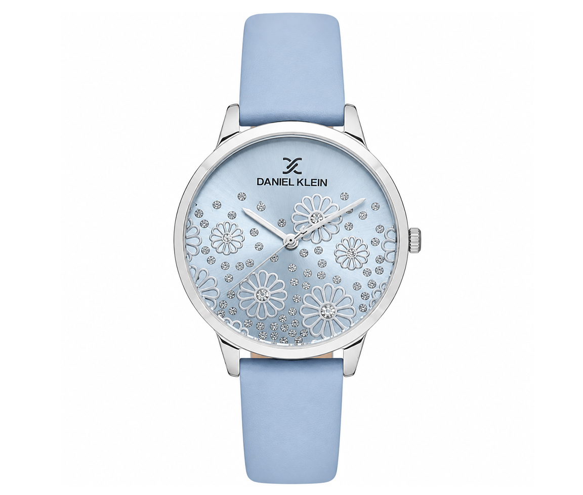 MONTRE DANIEL KLEIN FLORALE AVEC CZ - BA DK13459/2 - DANIEL KLEIN