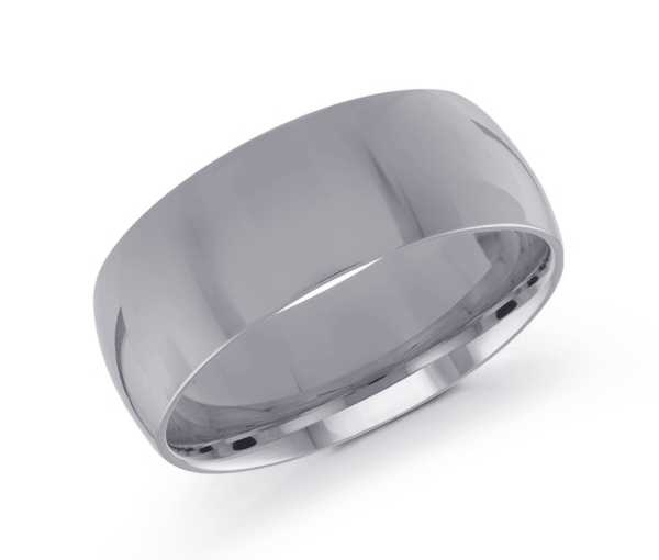 JONC DÔME UNI EN OR CONFORT FIT 7MM DE LARGEUR 2MM D'ÉPAISSEUR - ML J200/8W7 - MALO 