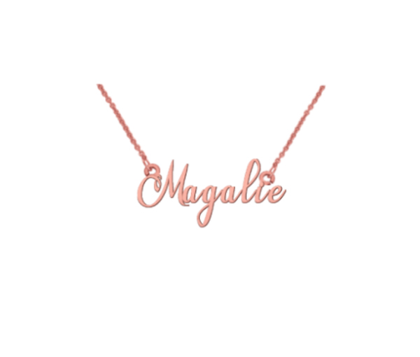 COLLIER ARG PERSONNALISE JULIETTE - PG 6049510R - PERSONALIZED GEM