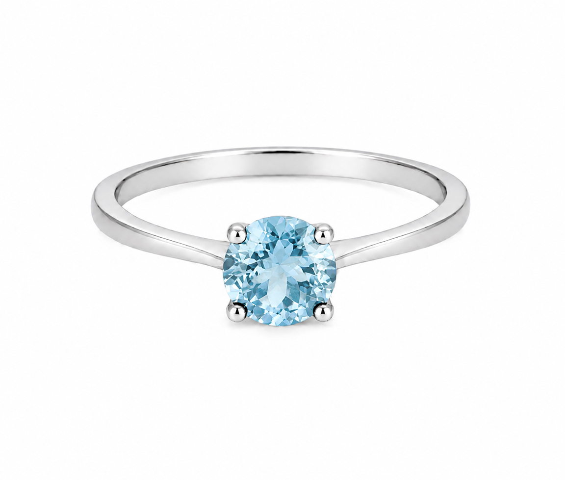 BAGUE AVEC PIERRES DE NAISSANCE VARIÉES - SC BDNA03 - BIJOUX D'IMPORTATION