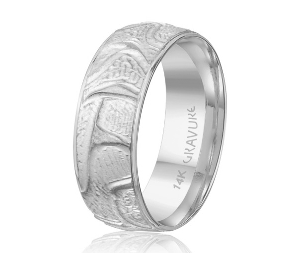 JONC EN OR OU EN PLATINE AVEC MOTIF SERPENT - ML GH1273W14 - MALO 