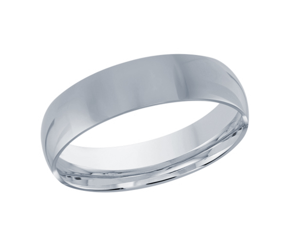 JONC DÔME UNI EN OR CONFORT FIT 6MM DE LARGEUR - ML J100/6W10 - MALO 