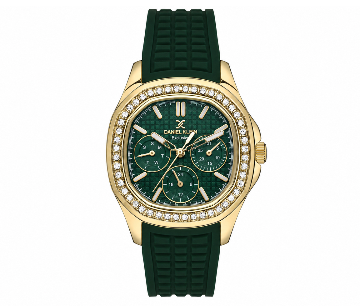 MONTRE DANIEL KLEIN AU QUARTZ MULTIFONCTIONS AVEC CZ - BA DK13665/3 - DANIEL KLEIN