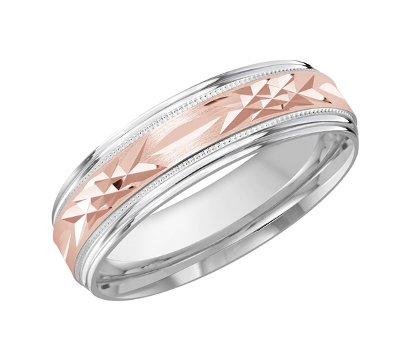 JONC EN OR AVEC TAILLE DIAMANT AU CENTRE - ML FT007/6WP1 - MALO 