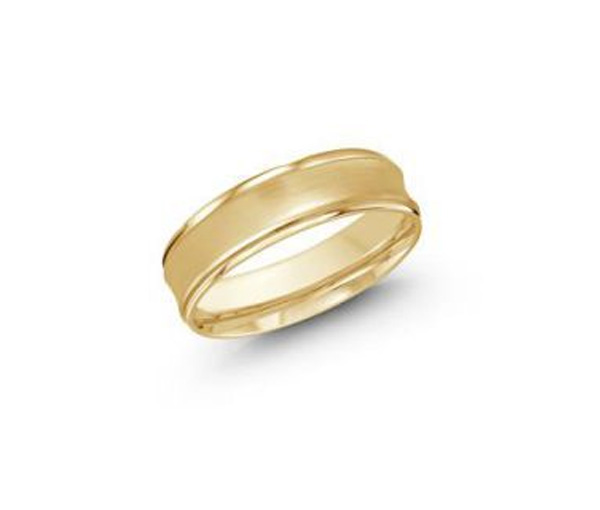 JONC EN OR CONCAVE CONFORT FIT - ML JM095/7Y - MALO 