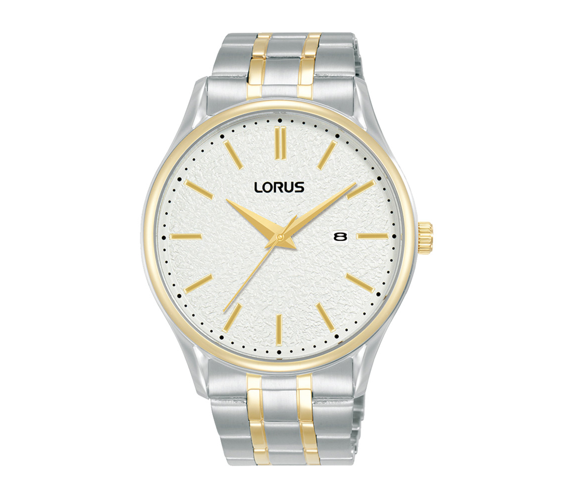 MONTRE POUR HOMME LORUS EN ACIER/PVD OR 2 TONS - SA RH932QX9 - LORUS