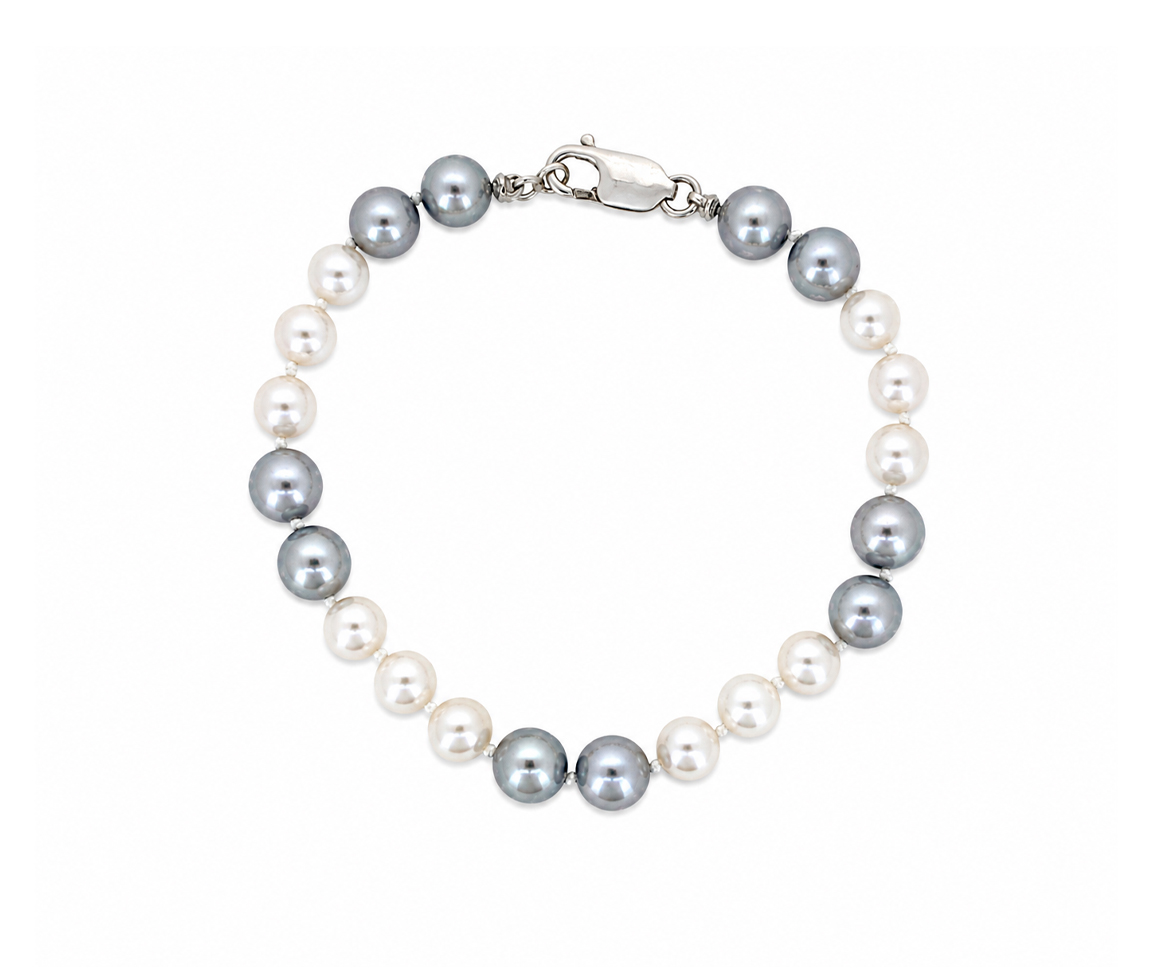 BRACELET PERLES D'EAU DOUCE - SJ BRA30 - BIJOUTERIE SUISSE INC.
