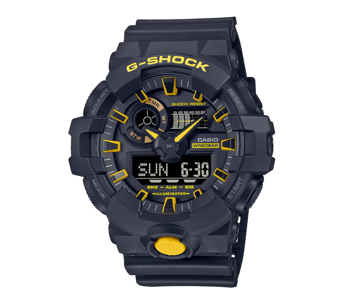 MONTRE CASIO ANALOGIQUE/NUMÉRIQUE EN RÉSINE - H GA700CY1A - CASIO