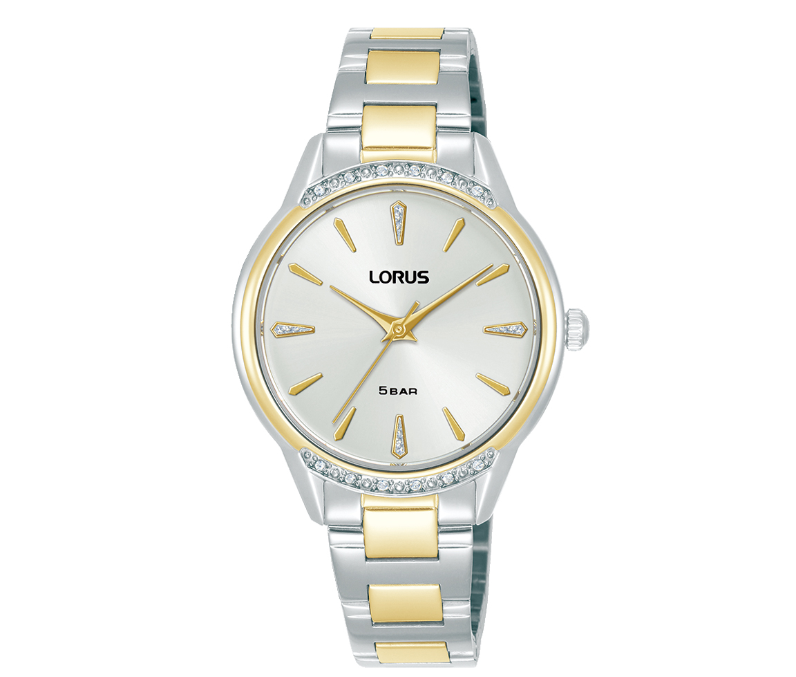 MONTRE LORUS POUR DAME EN ACIER/PVD OR 2 TONS - SA RG256YX9 - LORUS