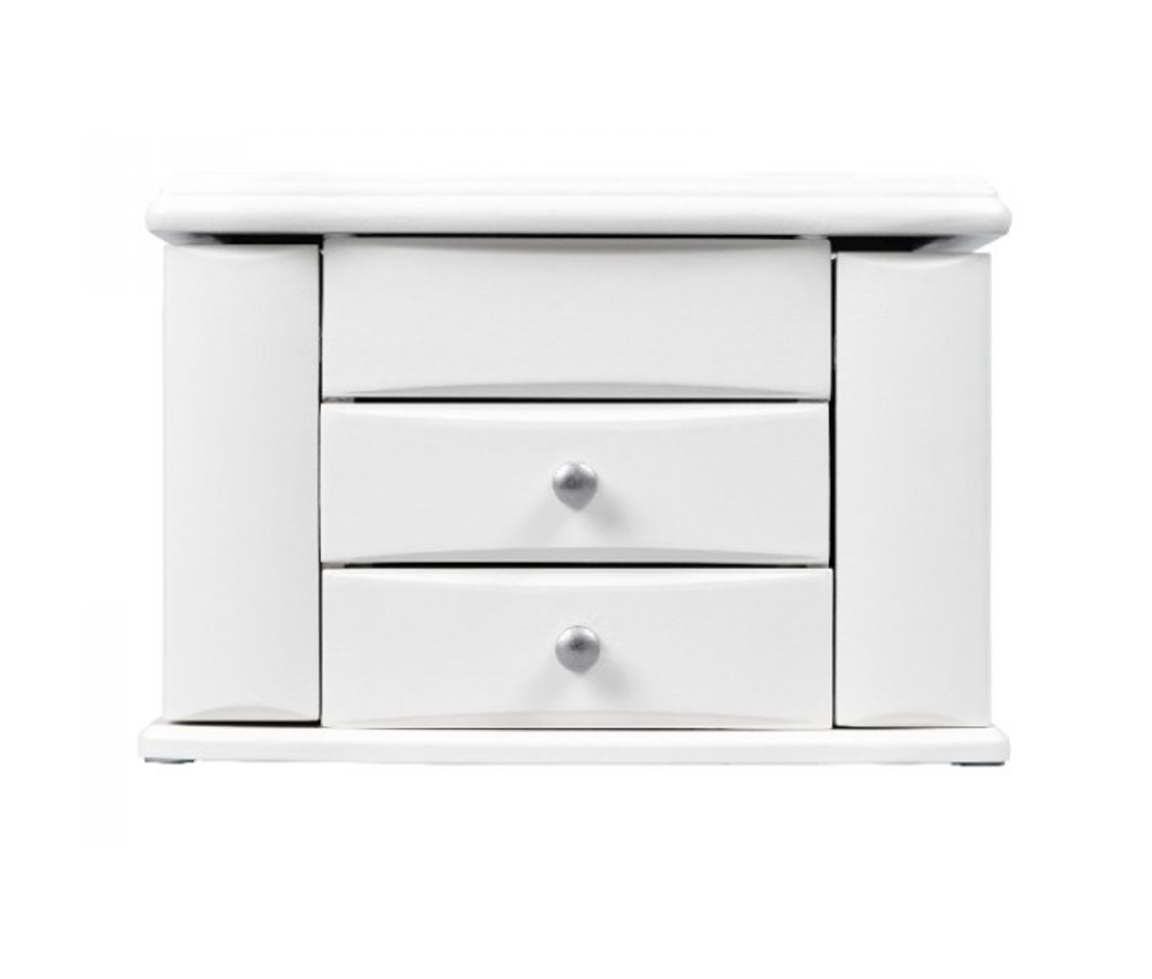 COFFRE À BIJOUX EN BOIS MUSICAL AVEC BALLERINE ET MIROIR - GM 00816S12 - GUNTHER