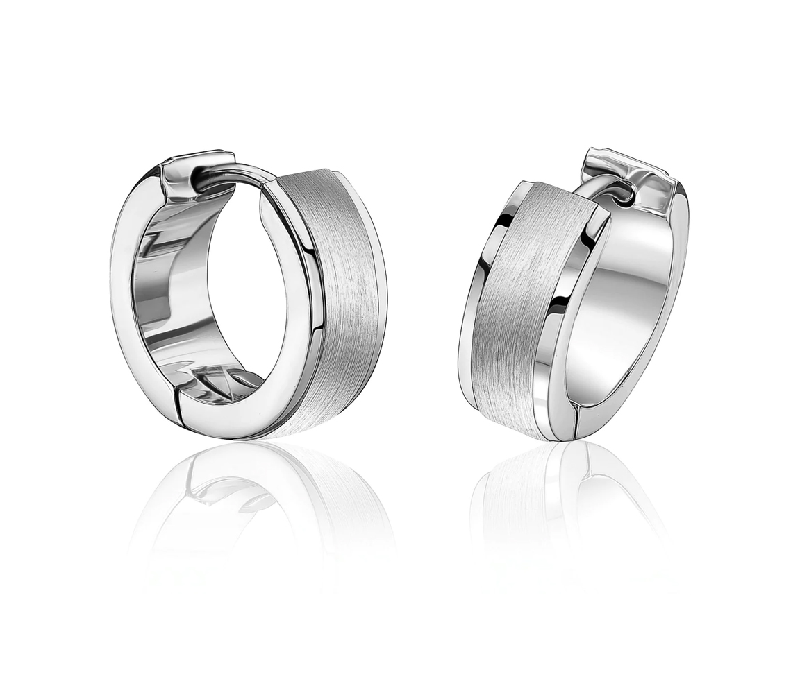 BOUCLES HUGGIES EN ACIER - IG SEA240 - ITALGEM