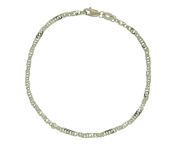 CHAINE À MAILLE SINGAPOUR EN OR JAUNE - MB SING050Y07 - BIJOUX D'IMPORTATION