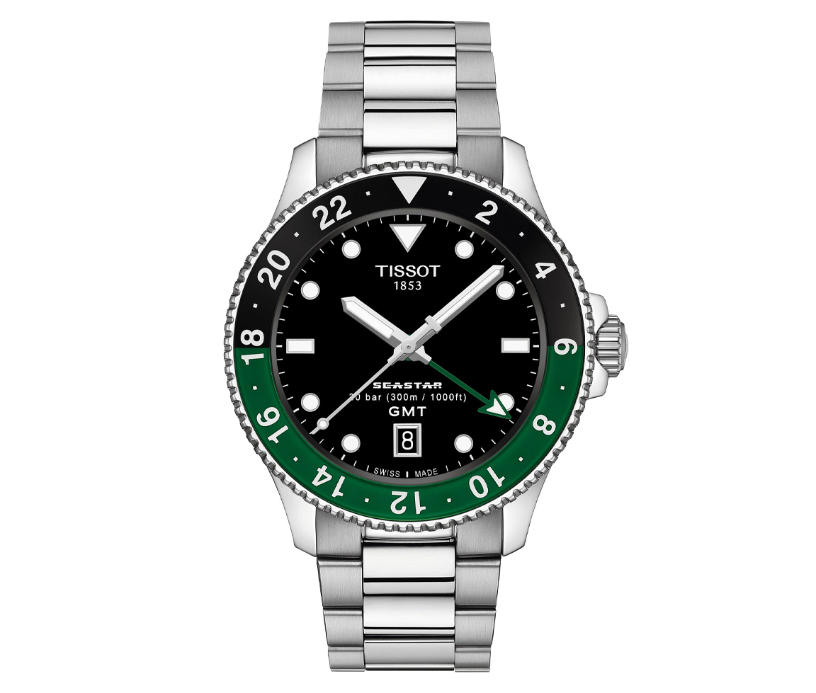 TISSOT SEASTAR 1000 GMT - T1208521105100 - TISSOT