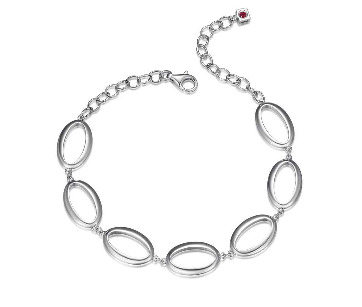 BRACELET ELLE EN ARGENT RHODIÉ - PJ R1LAMDA04Q - ELLE
