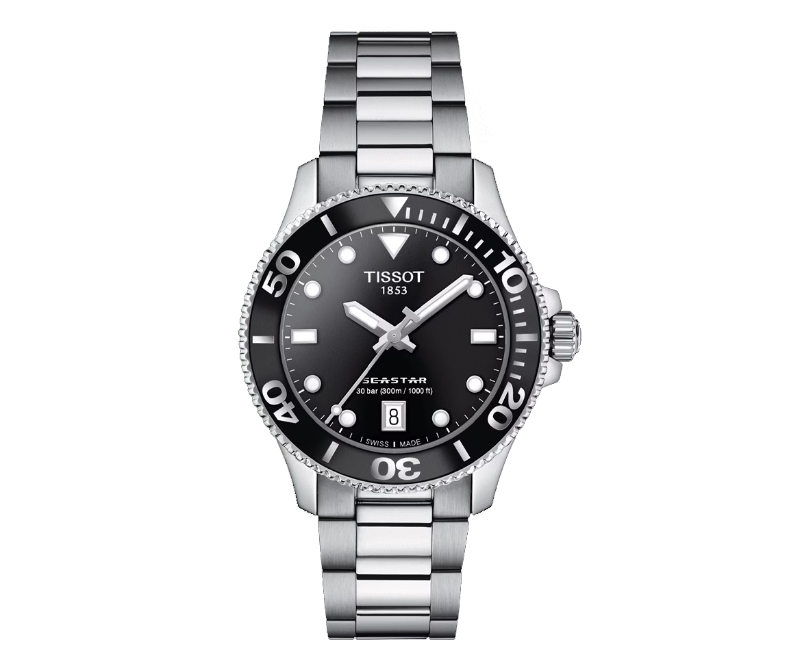 MONTRE TISSOT UNISEXE SEASTAR 1000 36MM - T1202101105100 - TISSOT