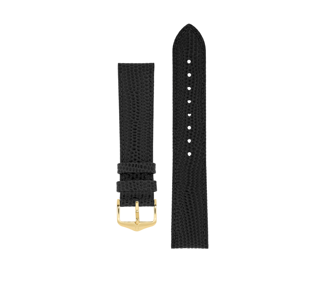 BRAC. M. HIRSCH CUIR VEAU NOIR 11MM M