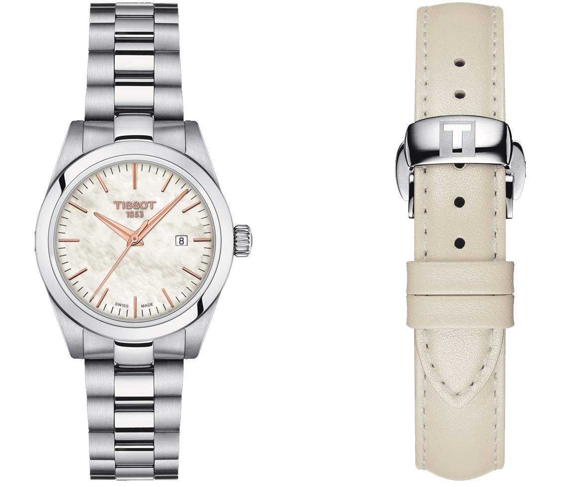 MONTRE TISSOT T-MY LADY EN ACIER/PVD ROSE AVEC 2 BRACELETS - T1320101111100 - TISSOT