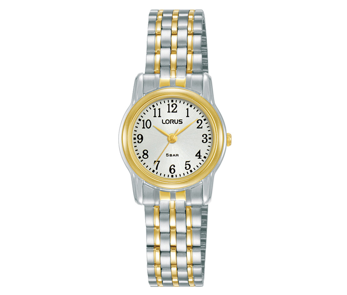 MONTRE POUR DAME LORUS EN ACIER/PVD OR 2 TONS - SA RRX30HX9 - LORUS