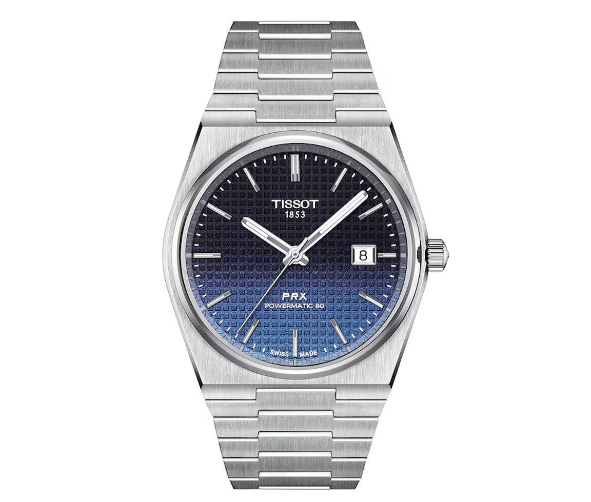 MONTRE TISSOT PRX POWERMATIC 80 AVEC FOND DÉGRADÉ - T1374071105101 - TISSOT