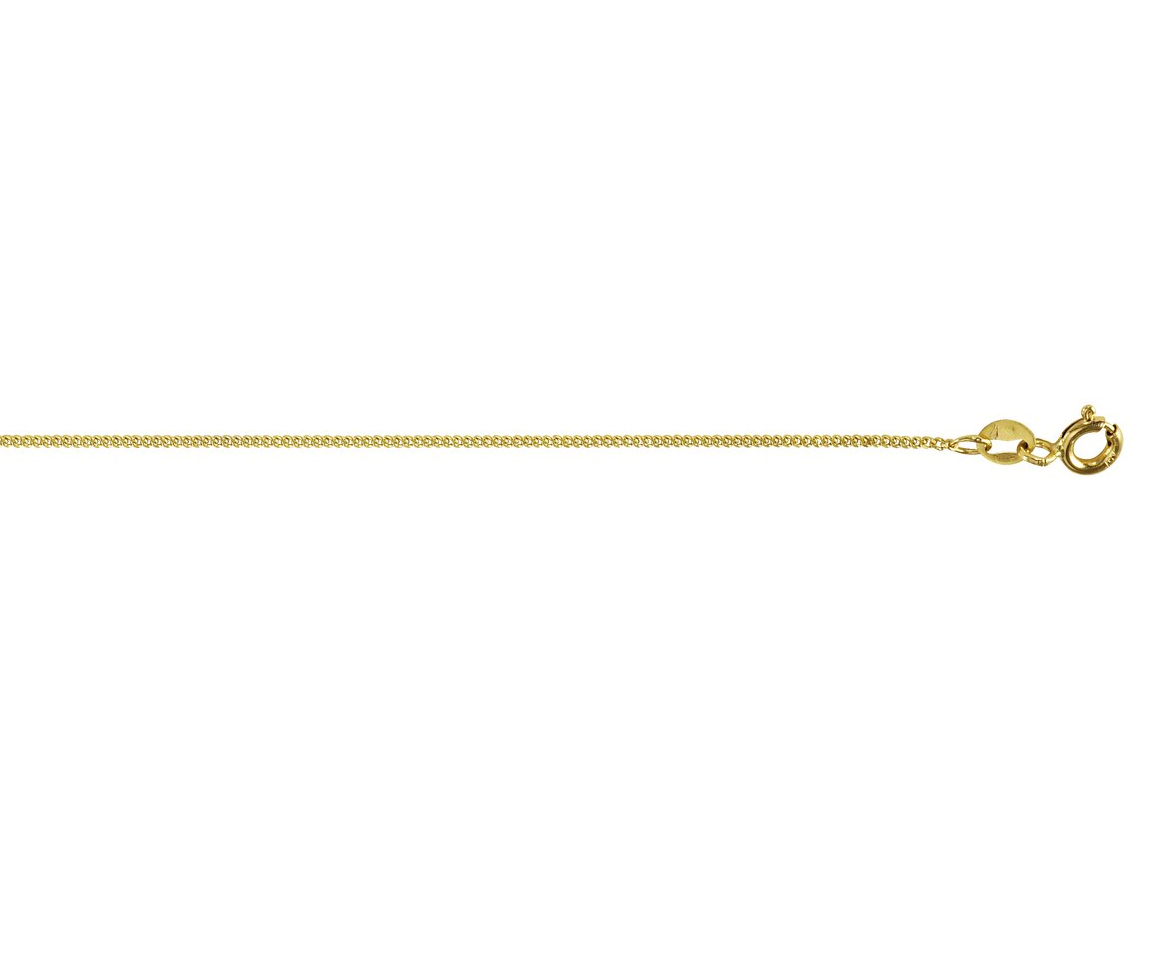CHAINE GOURMETTE 10K 20" 1.35MM - S 14F 20 - BIJOUX D'IMPORTATION