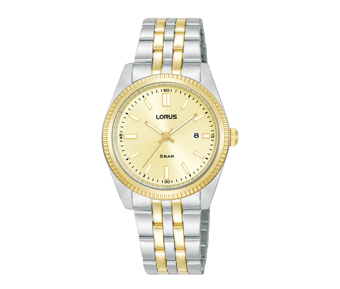 MONTRE POUR DAME LORUS EN ACIER/PVD OR 2 TONS - SA RJ280B - LORUS