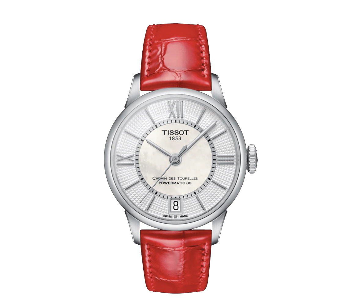 MONTRE TISSOT CHEMIN DES TOURELLES POWERMATIC 80 LADY - T0992071611800 - TISSOT