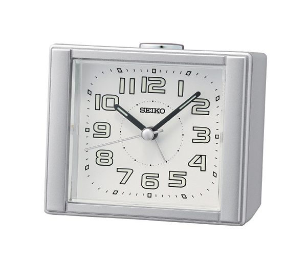 Seiko - Reloj Despertador De Viaje, Gris, Estándar