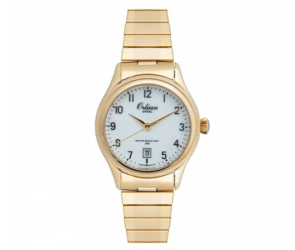 MONTRE POUR DAME ORLEAN EN ACIER/PVD OR - BA ME3550 - ORLEAN