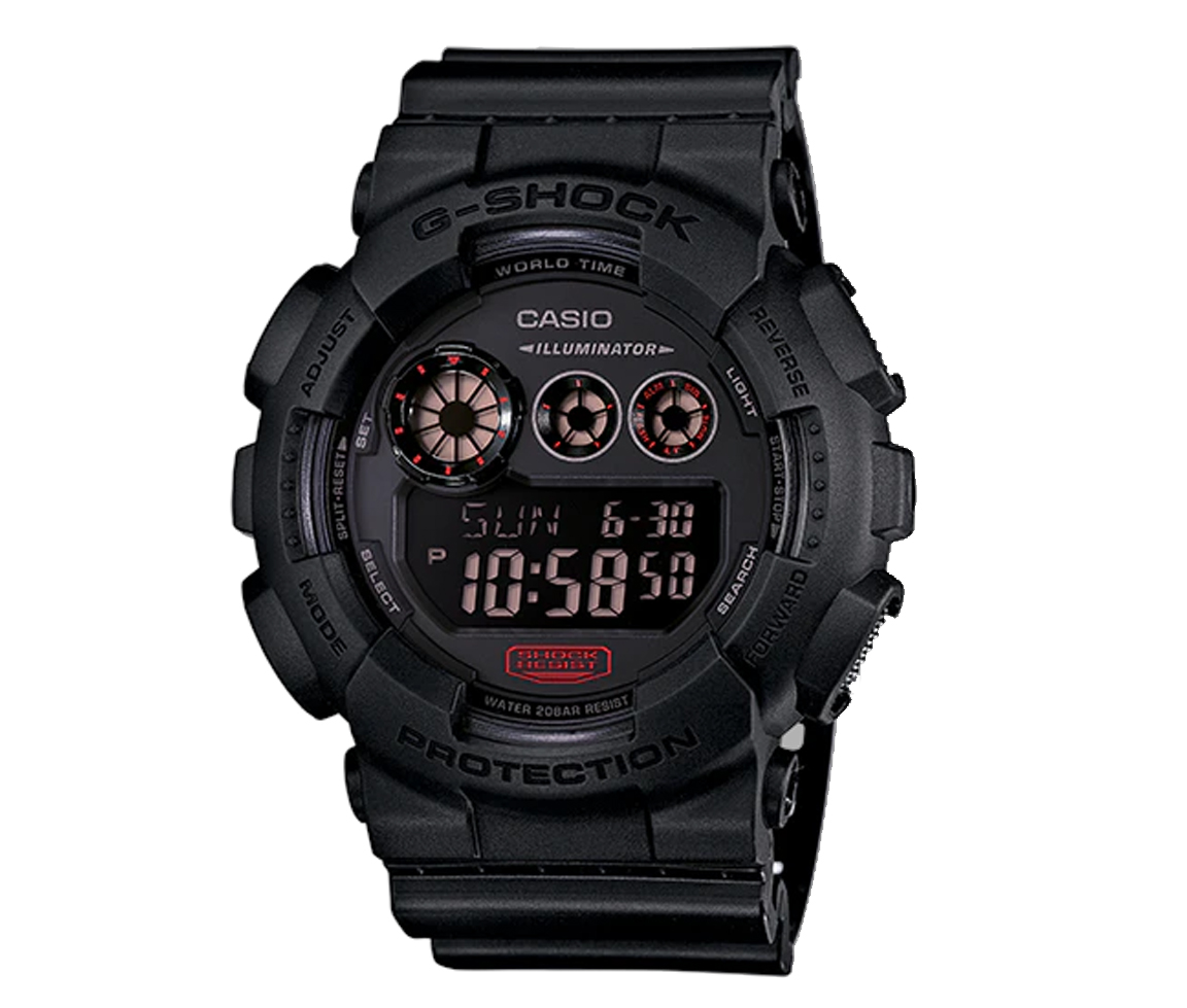 CASIO ILLUMINATOR 52.5MM - H GD120MB-1 - CASIO