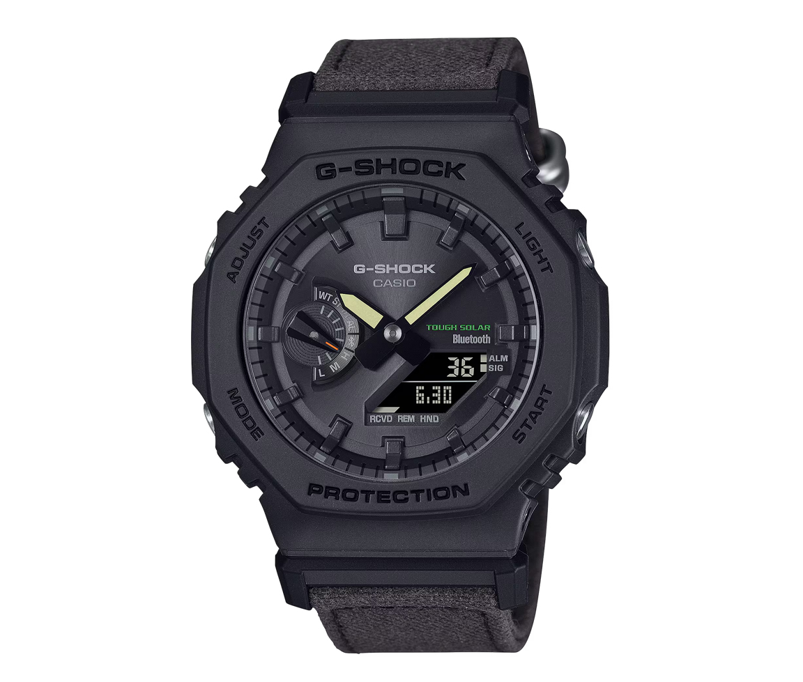 MONTRE CASIO G-SHOCK ANALOGIQUE/NUMÉRIQUE À MOUVEMENT SOLAIRE - H GAB2100CT1A - CASIO